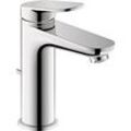 Duravit M FreshStart Wave Waschtischarmatur WA1021001010 Ausladung 122mm, mit Zugstangen-Ablaufgarnitur, chrom