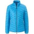 Daunen-Steppjacke Stehkragen MYBC blau, 36