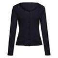 Cardigan aus 100 % Kaschmir FLUFFY EARS blau, 42