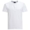 Herren T-Shirt mit Serafino-Ausschnitt