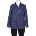 Peter Hahn Damen Bluse, marineblau, Gr. 46