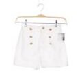 Zara Damen Shorts, weiß, Gr. 34