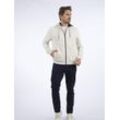 Daniel Hechter Kapuzensweatjacke Herren Baumwolle, beige