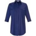 Longbluse 3/4-Arm Emilia Lay blau, 40