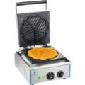 Waffeleisen Waffelautomat Waffel Maker Herzform 1500W Timer Edelstahl Gastro Xxl