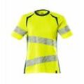 Damen-T-shirt 19092-771 5XL hi-vis gelb/dunkelpetroleum - Mascot