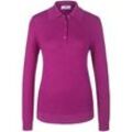 Polo-Pullover Modell Pia Peter Hahn Seide/Kaschmir pink, 42