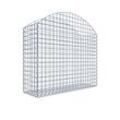 Gabiona Gabione mit Oberbogen 100 cm x 95 cm x 30 cm (L x H x T)