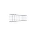 Gabiona Gabione 100 cm x 30 cm x 30 cm (L x H x T), Maschenweite 10 cm x 10 cm, C-Ring