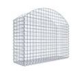 Gabiona Gabione mit Oberbogen 100 cm x 85 cm x 30 cm (L x H x T)