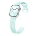 Pinsenda Graviertes Armband Für Apple Watch Band 45mm 44mm 42mm 49mm 40mm 41mm Silikonarmband Correa Iwatch Serie 8 9 7 6 5 4 3 Ultra Se