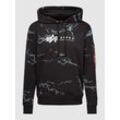 Hoodie mit Label-Print