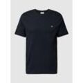 Regular Fit T-Shirt mit Label-Stitching Modell 'SHIELD'