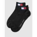 Sneakersocken mit Logo-Print im 2er-Pack