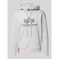 Hoodie mit Label-Print