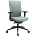 Topstar Bürostuhl Sitness AirWork G, PA40OMT5MT5 Stoff grün, Gestell schwarz