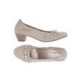 Gabor Damen Pumps, beige, Gr. 5.5