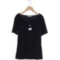 Comma Damen T-Shirt, schwarz, Gr. 38