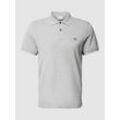 Poloshirt mit Label-Stitching Modell 'SHIELD'