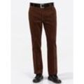 Cordhose Gr. 56, Normalgrößen, braun (cognac) Herren Hosen