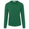 Rundhals-Pullover aus 100% SUPIMA®-­Baumwolle Peter Hahn grün