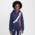 Paris Saint-Germain Club Nike Fußball-Hoodie für ältere Kinder (Jungen) - Blau