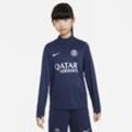 Paris Saint-Germain Academy Pro Nike Dri-FIT Fußball-Drill-Oberteil für ältere Kinder - Blau