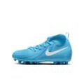 Nike Jr. Phantom Luna 2 Academy AG High-Top-Fußballschuh jüngere/ältere Kinder - Blau