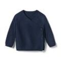 Baby-Strickjacke - Dunkelblau - Baby - Gr.: 74/80