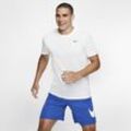 Nike Dri-FIT Fitness-T-Shirt für Herren - Weiß