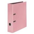 FALKEN Pastell Color Ordner Flamingo Pink Karton 8,0 cm DIN A4