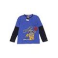 Lego Wear Herren Langarmshirt, blau, Gr. 152