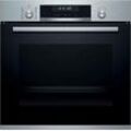 A (A+++ bis D) BOSCH Backofen-Set "HBD675CS61" Herdsets silberfarben (edelstahlfarben)