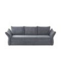 smart Schlafsofa Franziska ¦ grau ¦ Maße (cm): B: 226 H: 87 T: 100