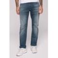 Comfort-fit-Jeans CAMP DAVID Gr. 30, Länge 32, blau Herren Jeans mit zwei Leibhöhen