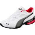 Sneaker PUMA "TAZON 6 FM" Gr. 43, rot (puma white, puma black, silver) Schuhe Modernsneaker Sneaker low