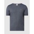 Slim Fit T-Shirt mit Logo-Stickerei Modell 'Jaspe'