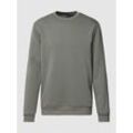 Sweatshirt in melierter Optik