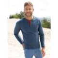 Langarmshirt CATAMARAN "Langarm-Shirt" Gr. 44/46, blau (dunkelblau) Herren Shirts