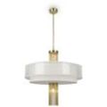 Pendelleuchte Hängelampe Deckenlampe Esszimmerleuchte Edelstahl Gold D 68 cm