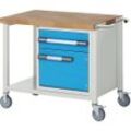 Fahrbare Werkbank Serie 8000, Gestellbauweise eurokraft pro