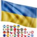 Flagmaster - Fahne Ukraine Flagge