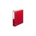 Herlitz - Doppelordner maX.file protect 70mm 2 x din A5 quer 4 Bügel Pappe rot