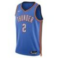 Oklahoma City Thunder Icon Edition 2022/23 Nike Dri-FIT NBA Swingman Trikot für Herren - Blau