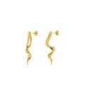 Wave Rush Earrings 14K Gold Plated