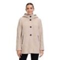 Wolljacke GIL BRET "Gil Bret mit Kapuze" Gr. 38, beige (pine camel) Damen Jacken