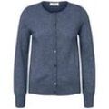 Strickjacke aus 100% Premium-Kaschmir Peter Hahn Cashmere blau, 46