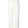 Jeans-Culotte Peter Hahn weiss, 52