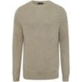 Rundhals-Pullover Louis Sayn beige, 54