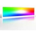 RGB+CCT LED Panel Pro 120x30cm 48W 24V Rahmen weiß